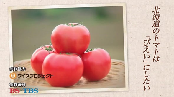 北海道のトマトは「びえい」にしたい